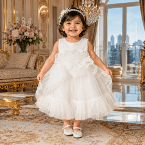 Fancy Baby Girl Dress – Sparkle Sequin Party Wear