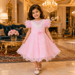 Kids Birthday Dress – Cute Princess Gown for Girls