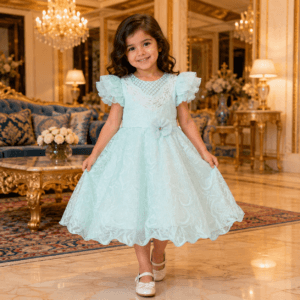 Baby Girl Party Frock – Stylish & Comfortable Outfit
