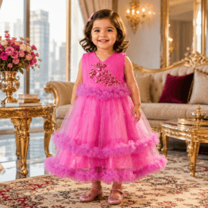 Birthday Gown for Girls – Elegant Princess Style