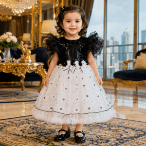 Kids Party Wear Dress – Modern Princess Gown