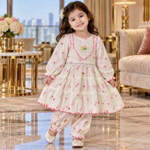 Premium Comfortable Kids Frock Outfit Set